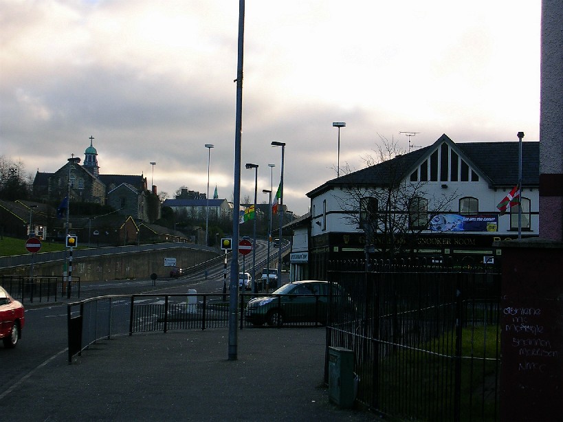 Banderas en Derry,Bogside